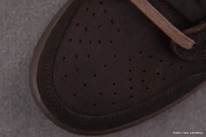 Cheap Husky Low 1 x DM7866-202 Brown OG Travis Velvet Air Jordan Scott 0505